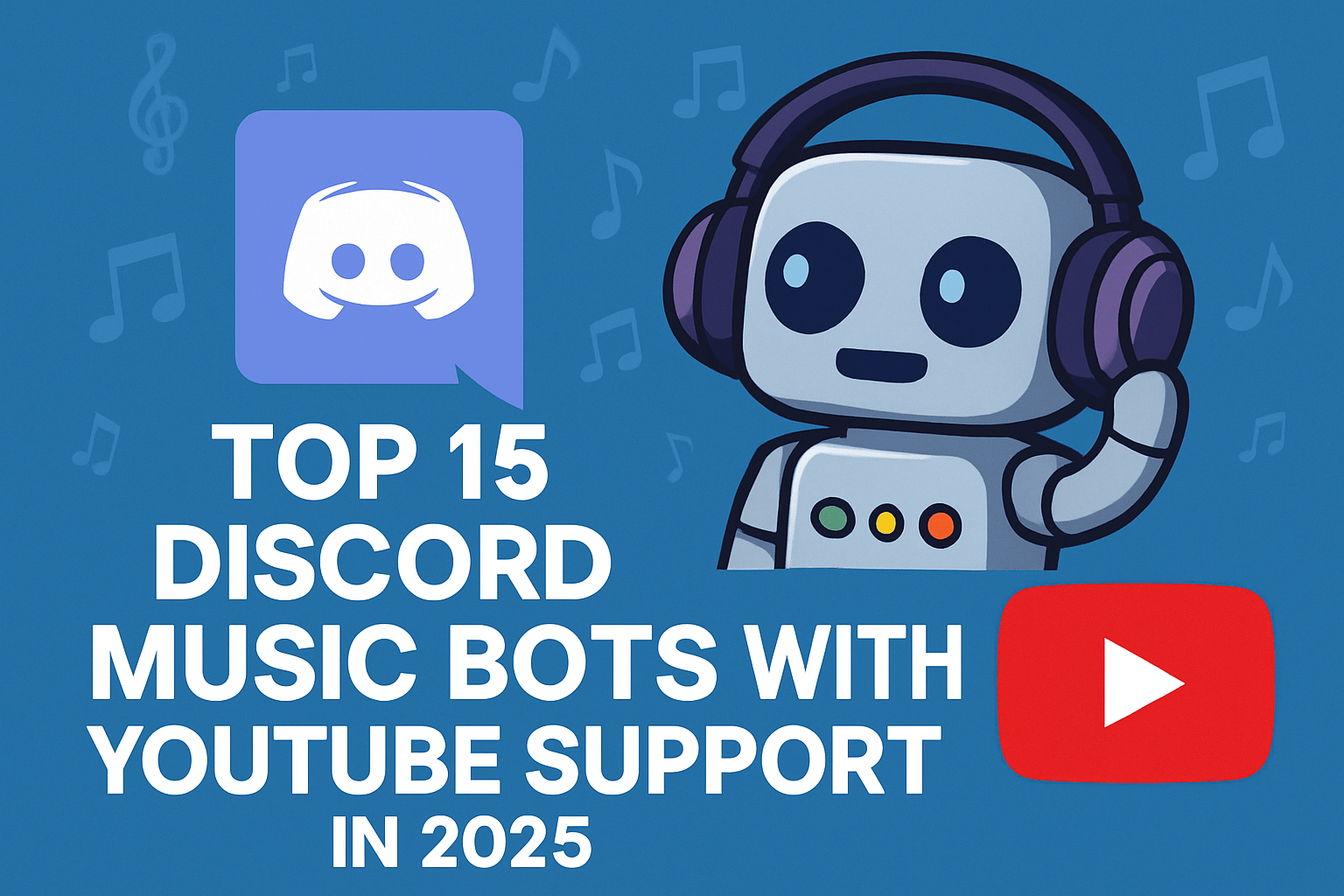 Top 15 Discord Music Bots with YouTube Support in 2025